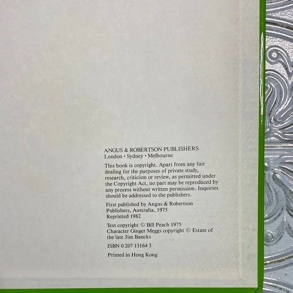 Ginger Meggs Summer Lightning Book by Bill Peach Young Australia Series 1982 - Picture 9 of 11